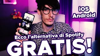 Ecco lalternativa GRATIS a Spotify e YouTube Music iOS e Android [upl. by Haimerej]