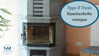 Kaminscheiben reinigen  Ofenscheiben putzen  Hausmittel  Tipps amp Tricks [upl. by Iur]