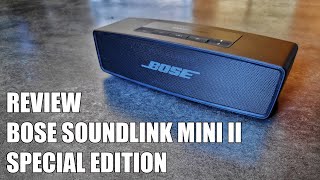 Review Bose Soundlink Mini II Special Edition  Nuevo Altavoz Bluetooth Portatil [upl. by Doone625]