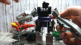 Transformers Beast Wars LEGO Custom Review  Predacons [upl. by Drisko]