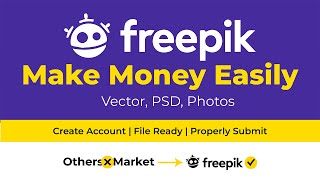 How to Become Freepik Contributor in English  Freepik Earning  File Ready  Upload amp Submit File [upl. by Nosreg]