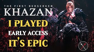 NEW First Berserker Khazan Closed Beta REVEALS Skill Trees Random LOOT System Stats amp More [upl. by Thaine]