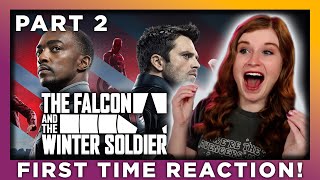 THE FALCON AND THE WINTER SOLDIER FINALE PART 22  REACTION  FIRST TIME WATCHING [upl. by Bertolde144]