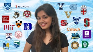 COLLEGE DECISION REACTIONS w merit scholarships 2023  all 8 ivies ivy UCs t20s and more [upl. by Rim]