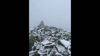 Summit of Mount Katahdin 5267 feet high [upl. by Ogdan]