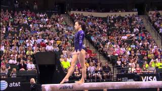 Jordyn Wieber  Balance Beam  2011 Visa Championships  Women  Day 2 [upl. by Marler]