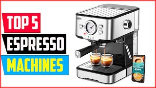 Top 5 Best Espresso Machines of 2024 [upl. by Erdman316]