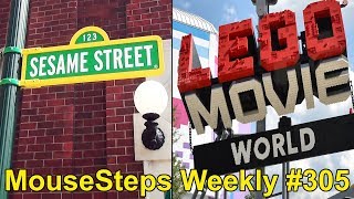 MouseSteps Weekly 305 Lightning McQueen DHS Preview Sesame Street at SeaWorld LEGO Movie World [upl. by Ahselaf]