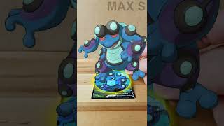 Mega Seismitoad Pokémon Evolution TCG  AR Card by Max S Shorts [upl. by Ennayehc]