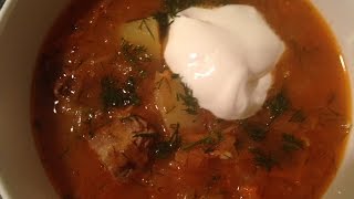 Shchi  Russian Sauerkraut Soup [upl. by Hoffert]