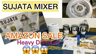 Best Mixer Grinder in India 2024  Amazon Biggest Sale😱 Sujata Dynamix Supermix Power Grinder ✅ [upl. by Cooperman]