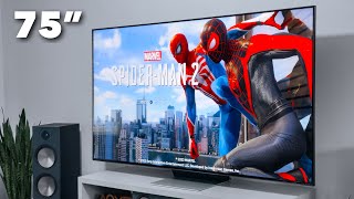 NEW LG 75” MiniLED TV Unboxing amp Impressions QNED MiniLED 86 [upl. by Ayouqat]