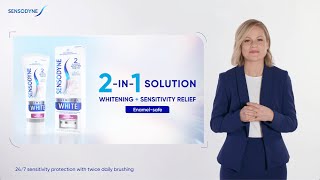 Sensodyne Clinical White Toothpaste Educational Video for HCPs [upl. by Etnod]