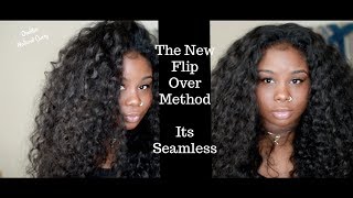 ♡ The NEW Flip Over Method  ft Ondibu Hair  TUTORIAL [upl. by Paryavi383]