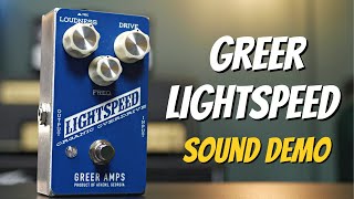 The Best quotAlwaysOnquot Pedal  Greer Amps Lightspeed  Pedal Demo [upl. by Ayvid913]