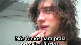 MGMT in Rio  quotKidsquot  Interview [upl. by Enahc]