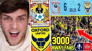 8 GOALS amp FLARES  COVENTRY CITY 62 OXFORD UNITED [upl. by Philps]