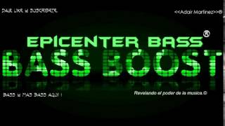 Cumbia quotLlorando se fuequot Epicenter Bass [upl. by Silenay580]