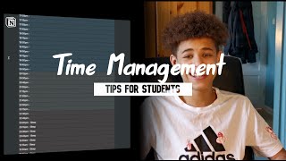 How to Manage Time as a GCSE Student  6 Tips for Productivity and Not Wasting Time [upl. by Ritter]