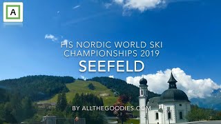 Seefeld in summer home to FIS Nordic World Ski Championships 2019  allthegoodiescom [upl. by Miltie]