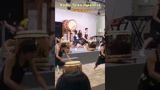 Kodo  Taiko quotODaikoquot Japanese drummers taiko japan shorts short traditional [upl. by Torrie425]