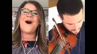 Jó  Midian Lima  Sing Smule  Mateus Tonette Violino [upl. by Byrann]