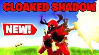 NEW CLOAKED SHADOW Fortnite Skin GAMEPLAY  PS4 PRO Fortnite GAMEPLAY Fortnite Season 7 [upl. by Payne]