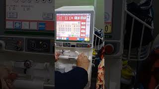 How to set time uf heparine infusion pump on NIKKISO DIALYSIS MACHINE [upl. by Robinson776]