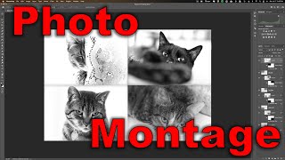 How to Create a Photo Montage in Photoshop [upl. by Imeka408]