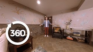 360 Tour of Clinton and Hildi’s Trading Spaces Rooms [upl. by Duffy87]