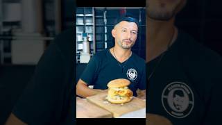 Burger mit DÖNERFLEISCH ❤️ youtube food foodie foryou foryou reels shorts fyp short burger [upl. by Inalaeham723]