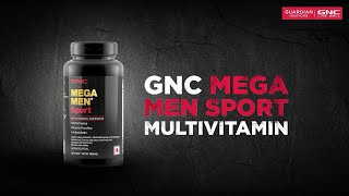 GNC Mega Men Sport Multivitamin Review [upl. by Yleve]