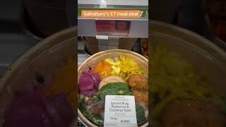 Sainsbury’s £7 meal deal sainsburys [upl. by Pembroke]