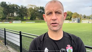 Manager Interview  Bala Town vs CPD Bae Colwyn 7th October 2023 [upl. by Ailenroc383]