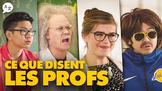 CE QUE DISENT LES PROFS   LE RIRE JAUNE [upl. by Ydahs]