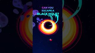 Can You Escape a Black Hole kurzgesagt shorts [upl. by Elnar317]