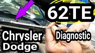 62TE diagnostic on a Chrysler Dodge 200 P0700 P0944 P0740 P0732 P0868 [upl. by Nyral]