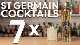 7 x StGermain cocktails you NEED to try [upl. by Sharos108]