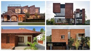 10 Modern Brick Houses With Beautiful Red Brick Facades Ideas amp Inspiration [upl. by Marcellus]