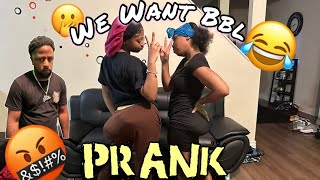 Asking Our Dad To Get Us A BBL Prank😂😱Must Watch [upl. by Abil]