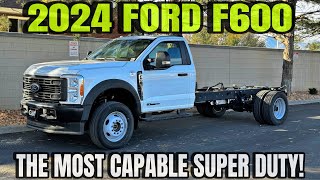 2024 Ford F600 The Most Capable Ford Truck No One Buys For Towing [upl. by Lleznol]