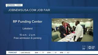 Hundreds of jobs available at Job News USAs Lakeland Job Fair on Wednesday February 19 [upl. by Bradley]