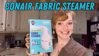 Conair 1500 Watt Upright Fabric Steamer Review [upl. by Teloiv]