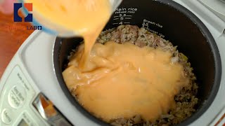 Rice Cooker Japanese Fried Rice Recipe [upl. by Sidman646]