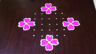 9×1dots beautiful sankranti chukkala muggulu🌷easy sankranti rangoliPongal kolams🌷Rang Kaa Rangoli [upl. by Bum690]