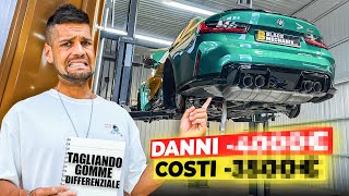 Tutti i DANNI e i COSTI del Tour dItalia con la BMW M3 😮 enzomma [upl. by Yentiw]