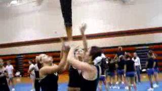 Edwardsville Cheerleading Stunt [upl. by Iva]