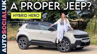 I really wanted to like it  JEEP Avenger ehybrid review UK 4K [upl. by Cohen]