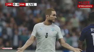 Israel vs France  UEFA Nations League 2024  eFOOTBALL PES21 Gameplay PLSL 674 [upl. by Sauder]