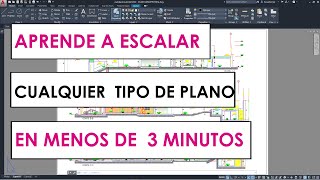 Como escalar en Autocad desde Layout bien explicado  2020 [upl. by Noivax]